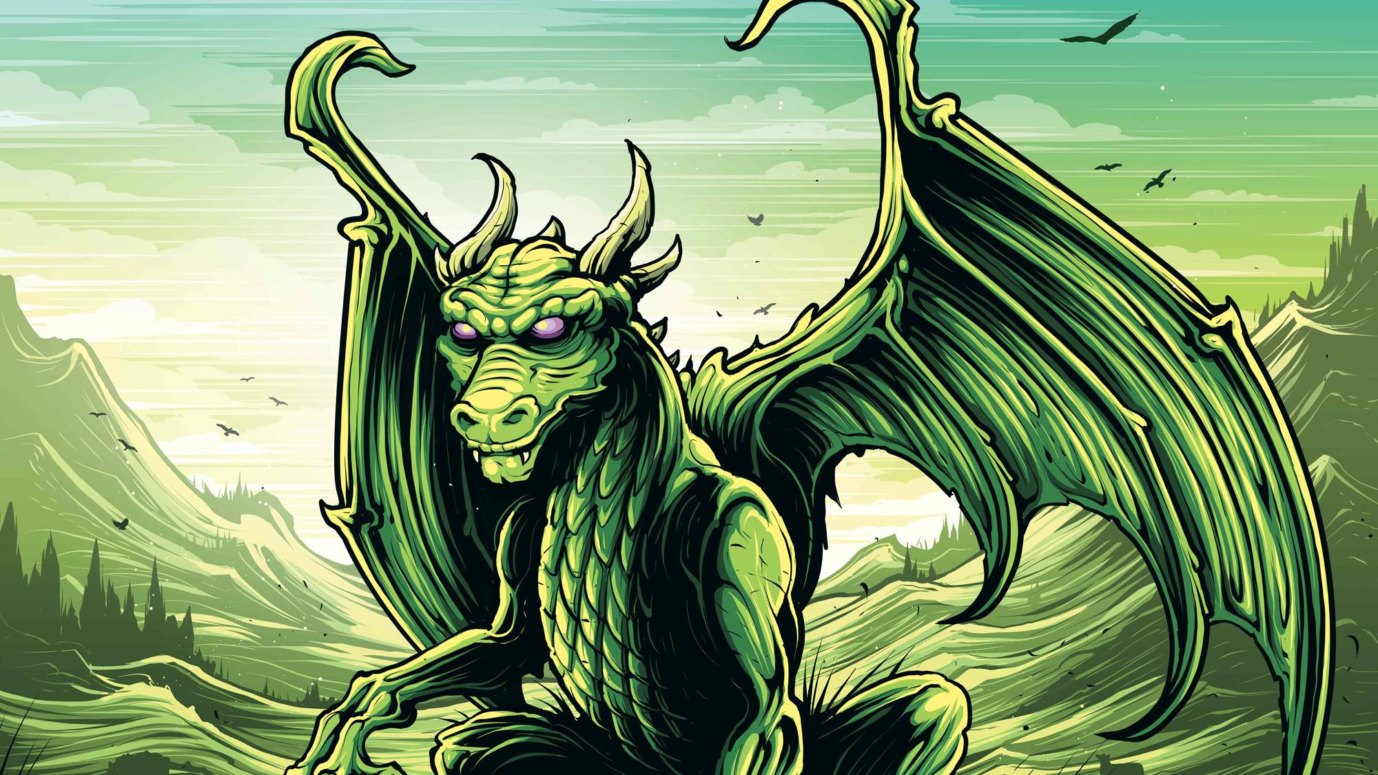 Dragons of the Wizarding Word: Common Welsh Green