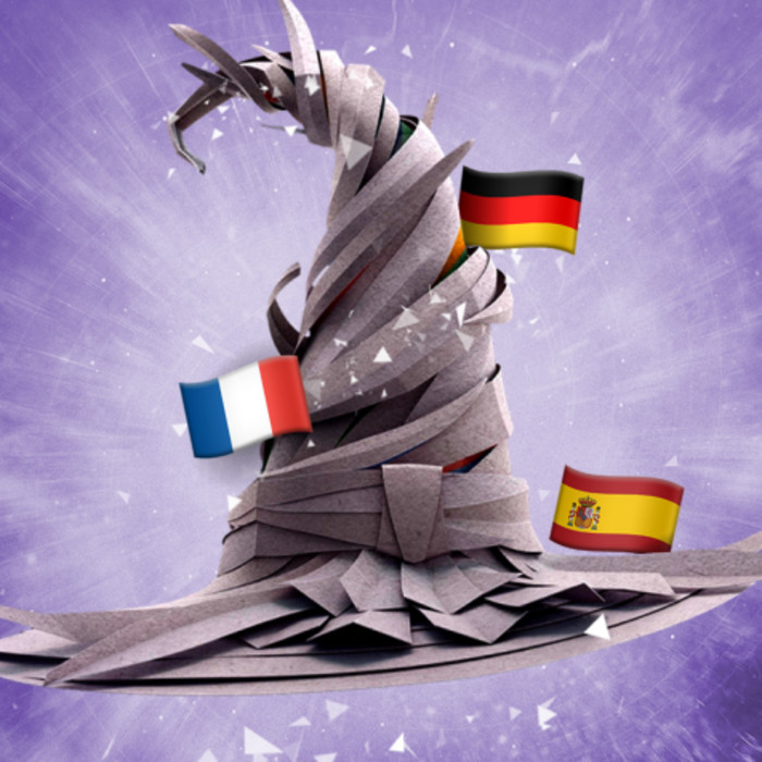 Play the official Sorting Ceremony in Spanish, French and German