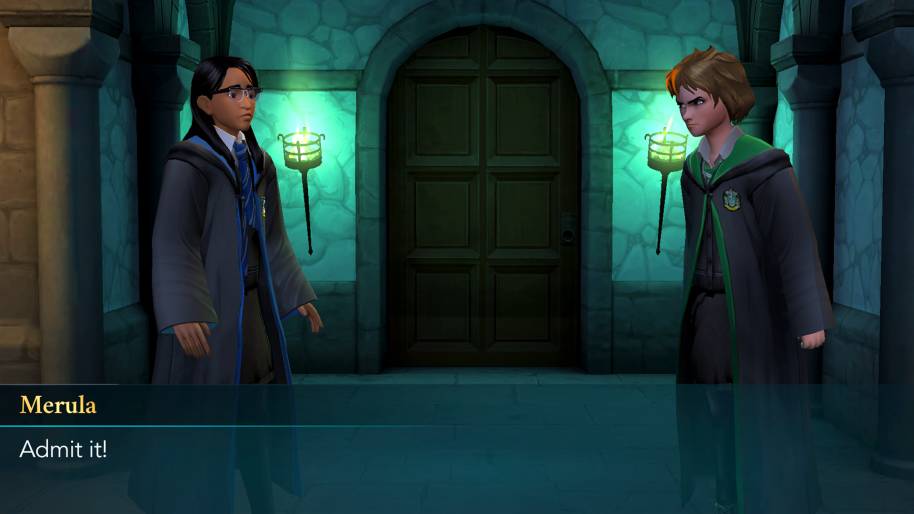 Confrontation with Merula Hogwarts Mystery