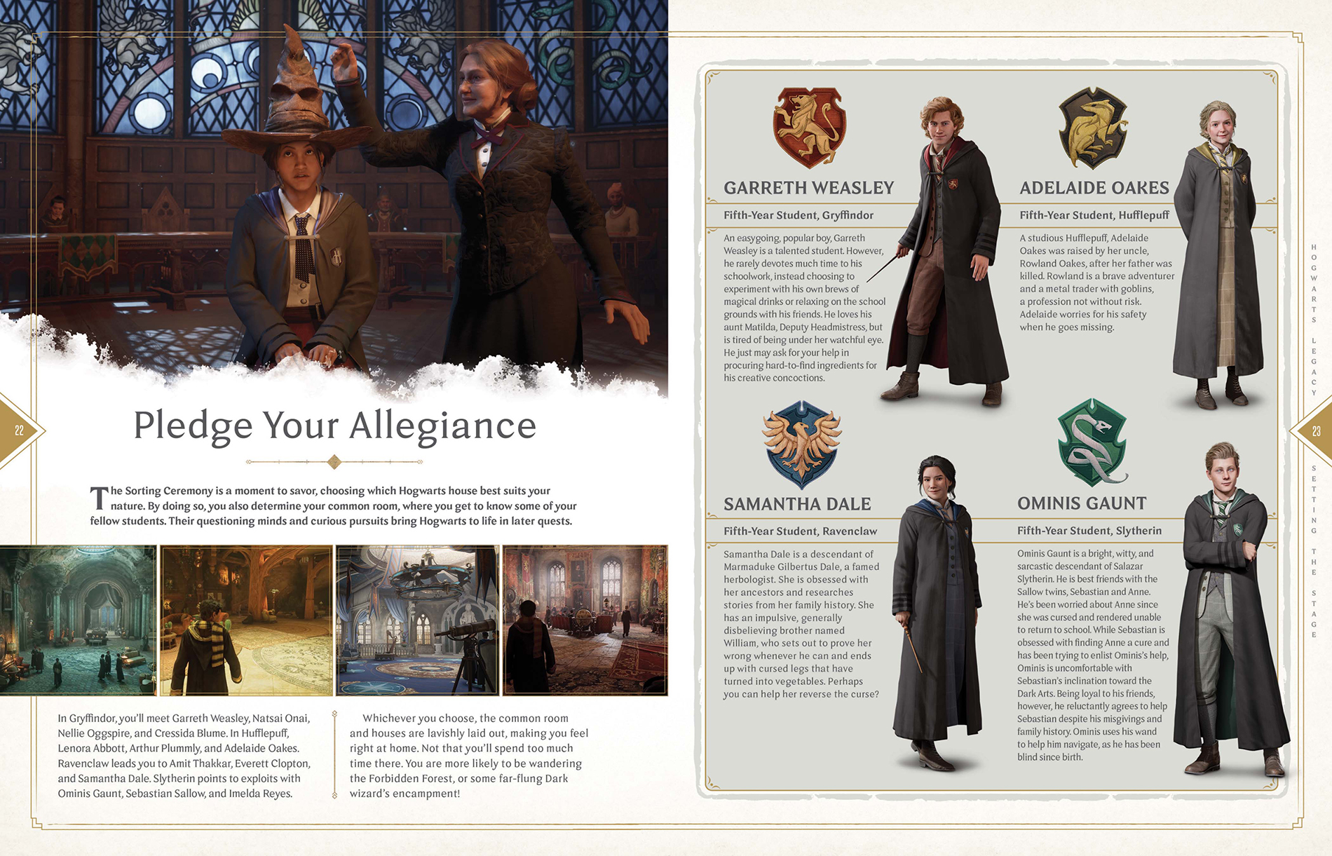 Hogwarts Legacy: The Official Game Guide, Harry Potter Wiki