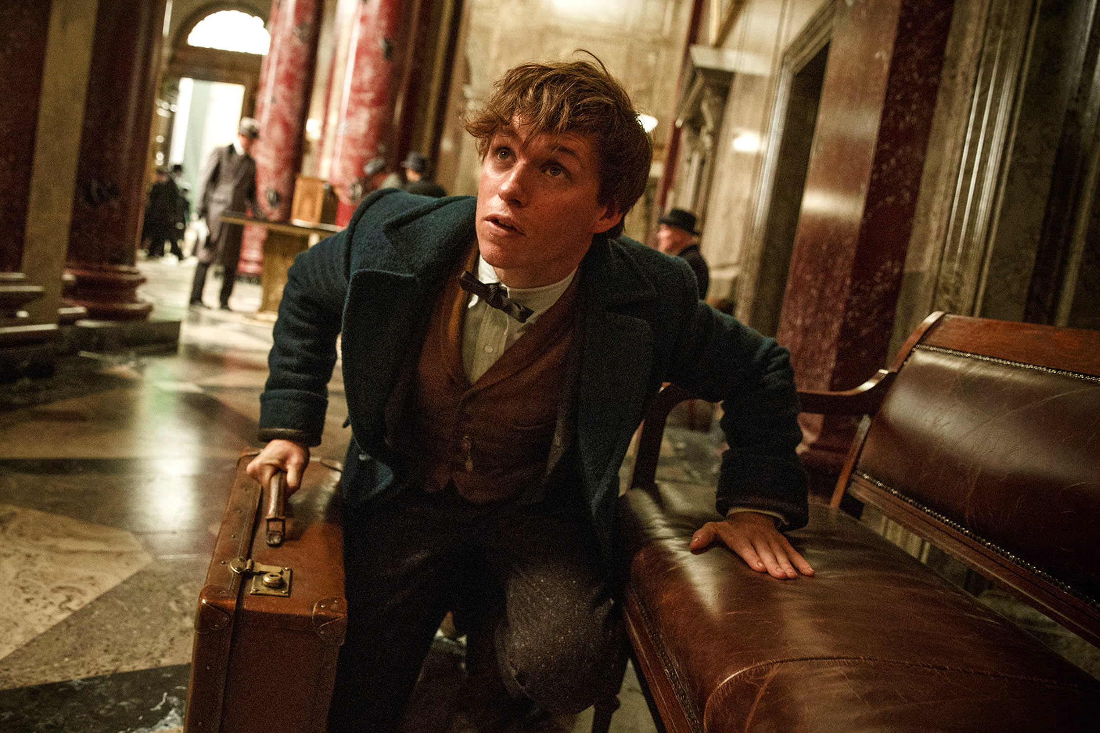 Eddie Redmayne as Newt Scamander in 'Fantastic Beasts'