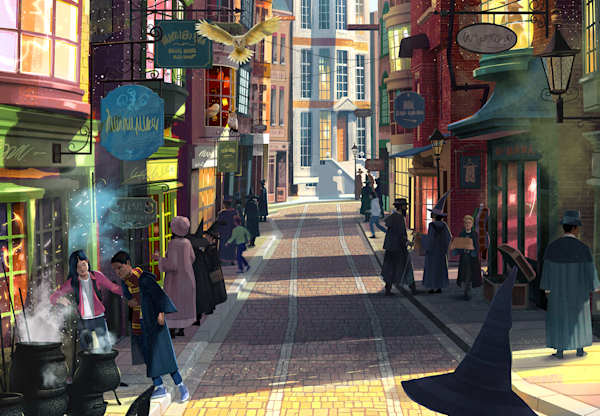 Diagon Alley Official Harry Potter Encyclopedia