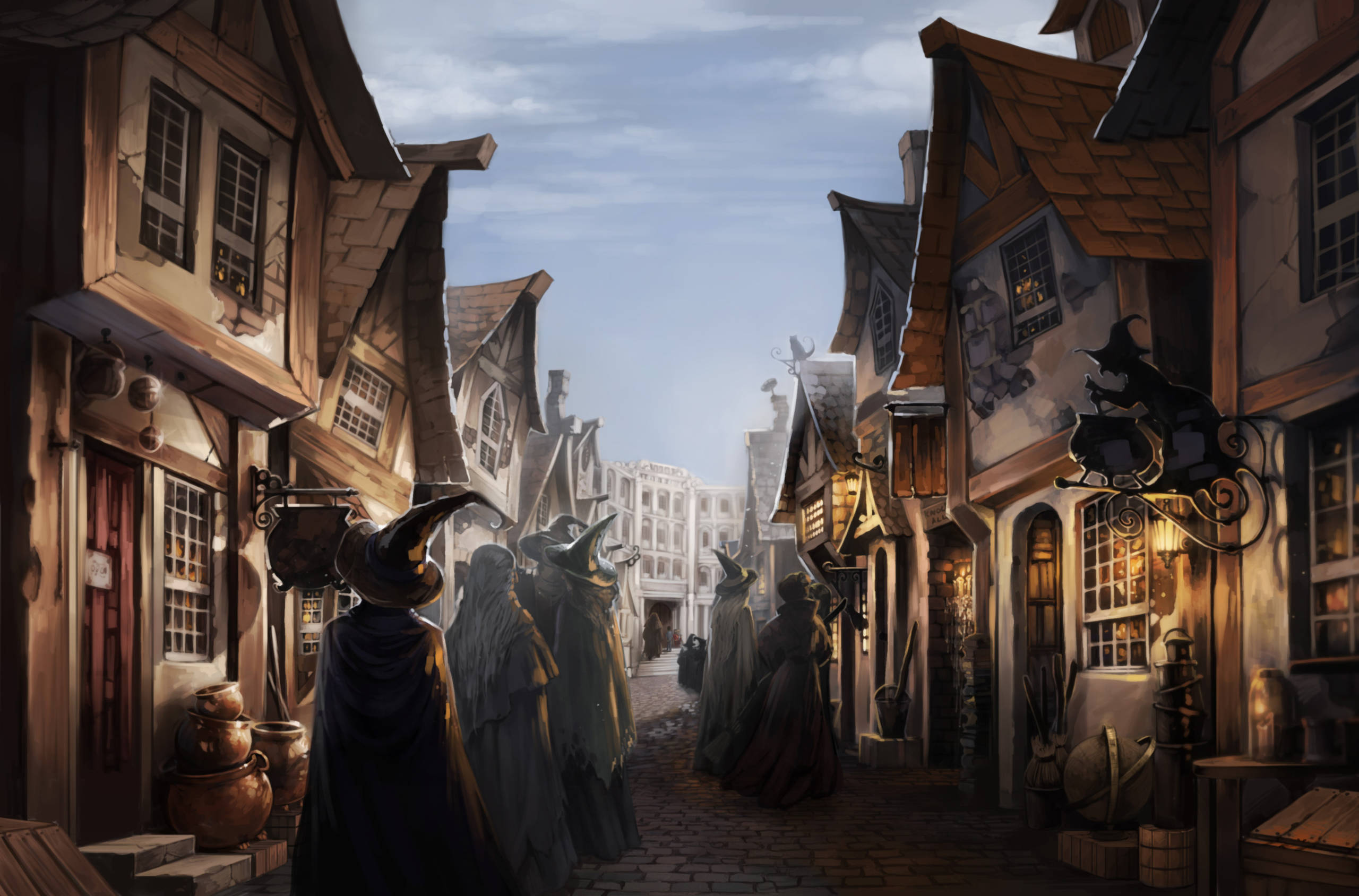 Diagon Alley from the Prisoner of Azkaban 