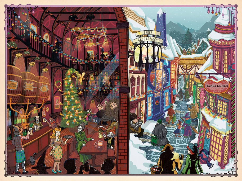 minalima-poa-hogsmeade-christmas