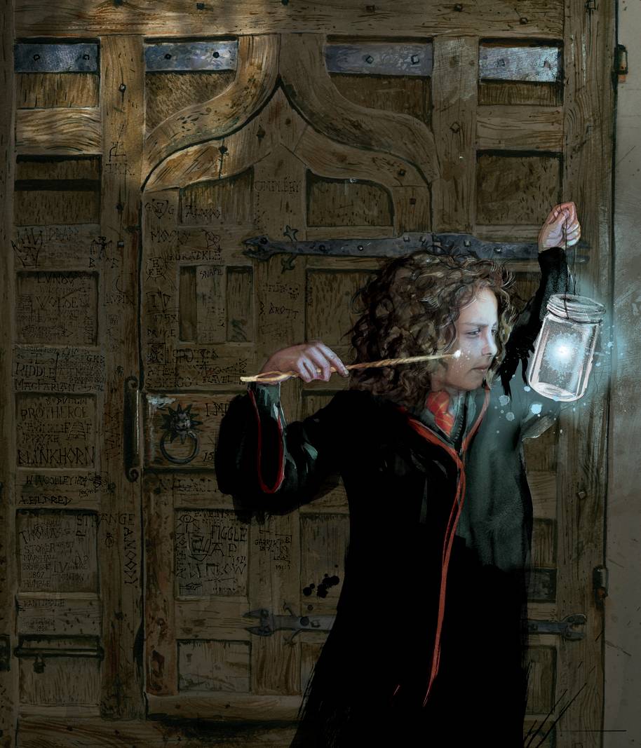 Hermione Granger illustrée par Jim Kay