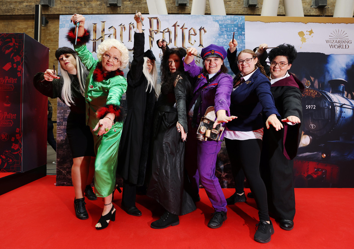 All the action from King's Cross station for Back to Hogwarts Day 2022