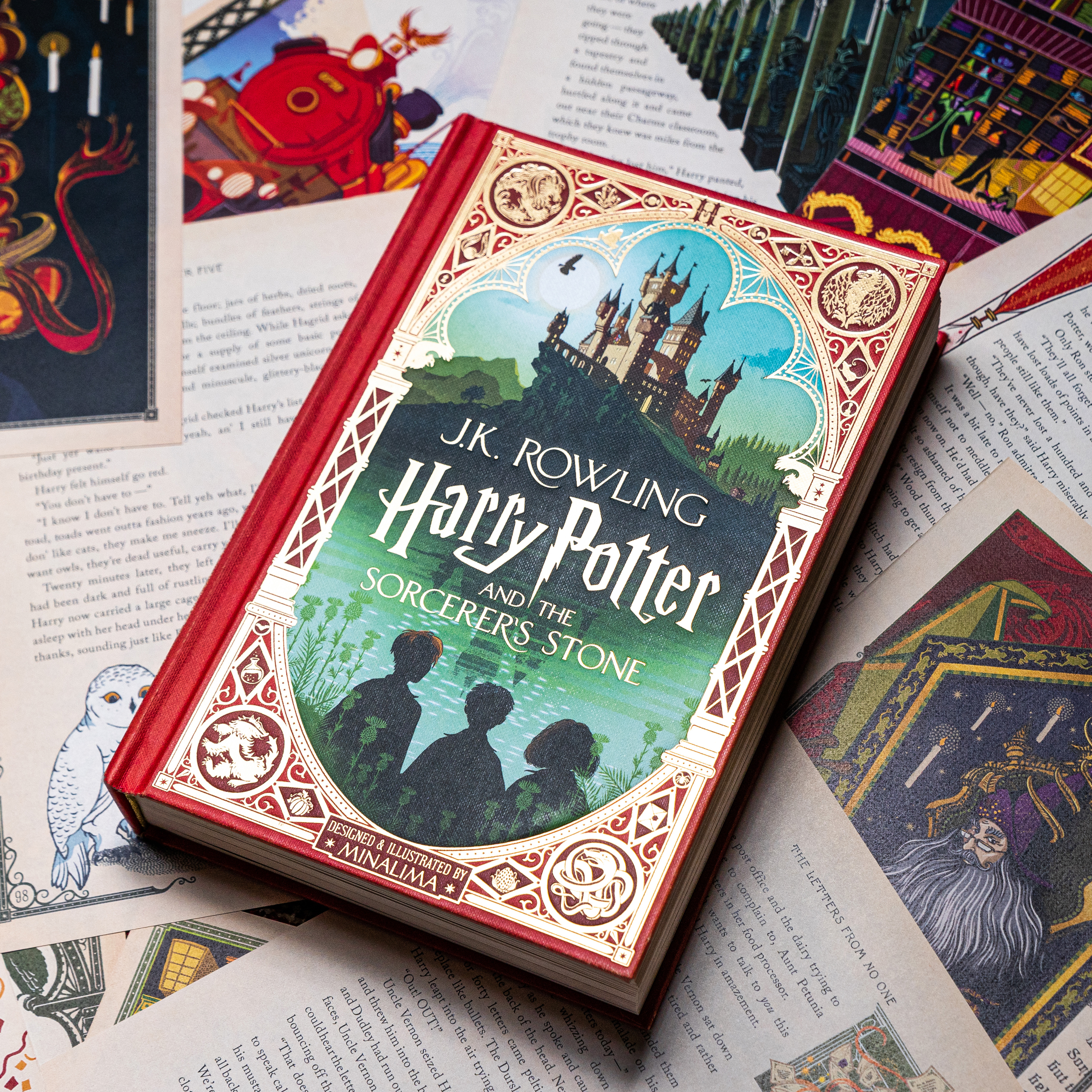 Minalima Discuss Their Edition Of Harry Potter And The Sorcerer S Stone Wizarding World