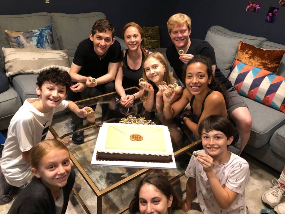 The Cursed Child New York cast celebrate Back to Hogwarts Day