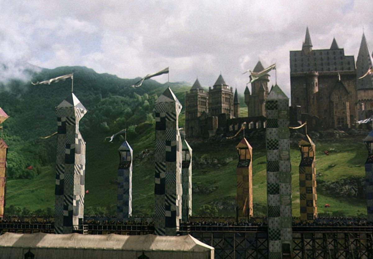 Quidditch pitch Official Harry Potter Encyclopedia