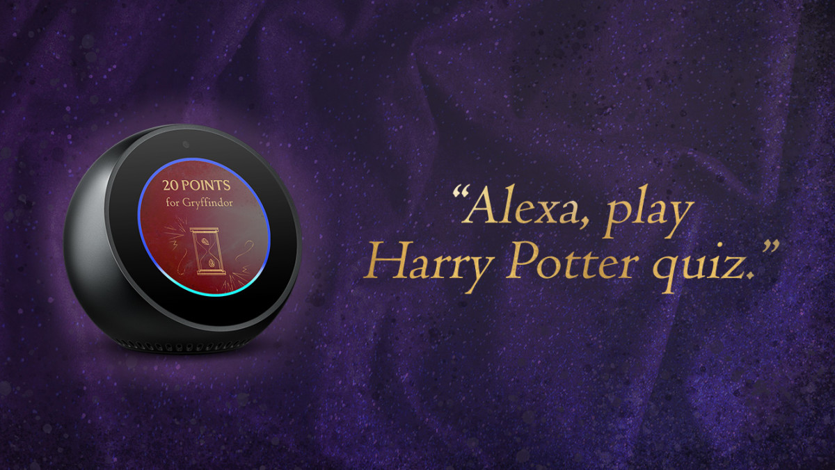 Play the new Harry Potter quiz on  Alexa
