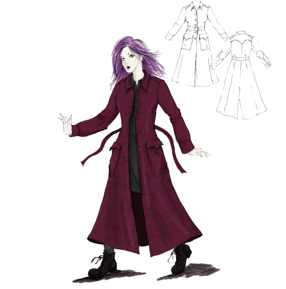 Illustration of Tonks from the Order of the Phoenix 