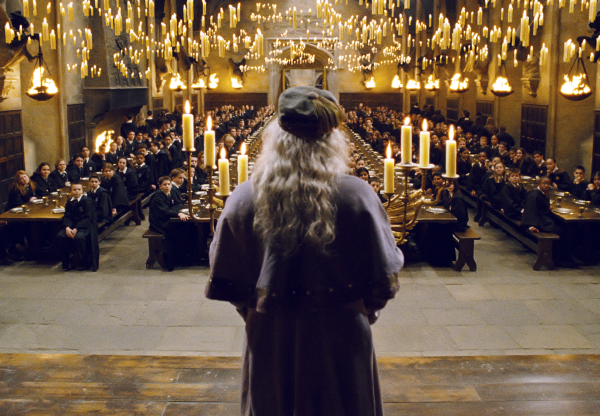 hogwarts great hall sorting