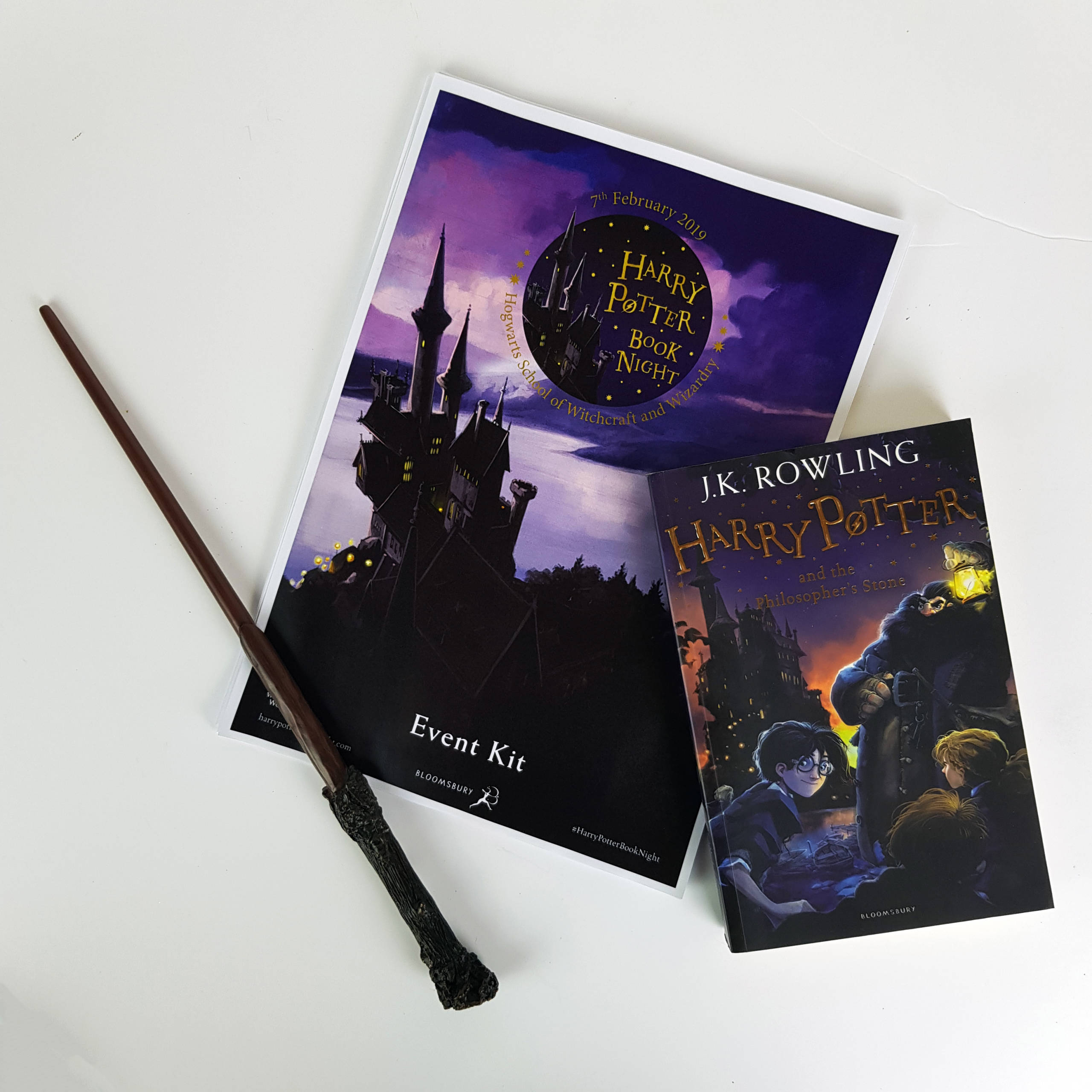 Harry Potter Book Night Kit with wand