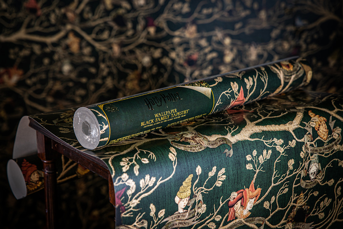 MinaLima launches Harry Potter wallpaper collection | Wizarding World