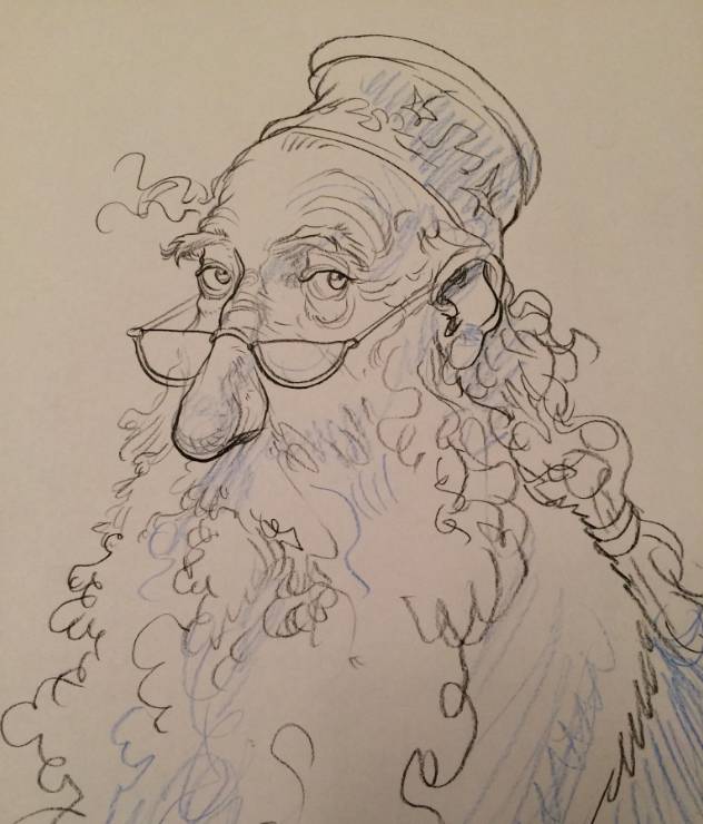 Dumbledore by Chris Riddell