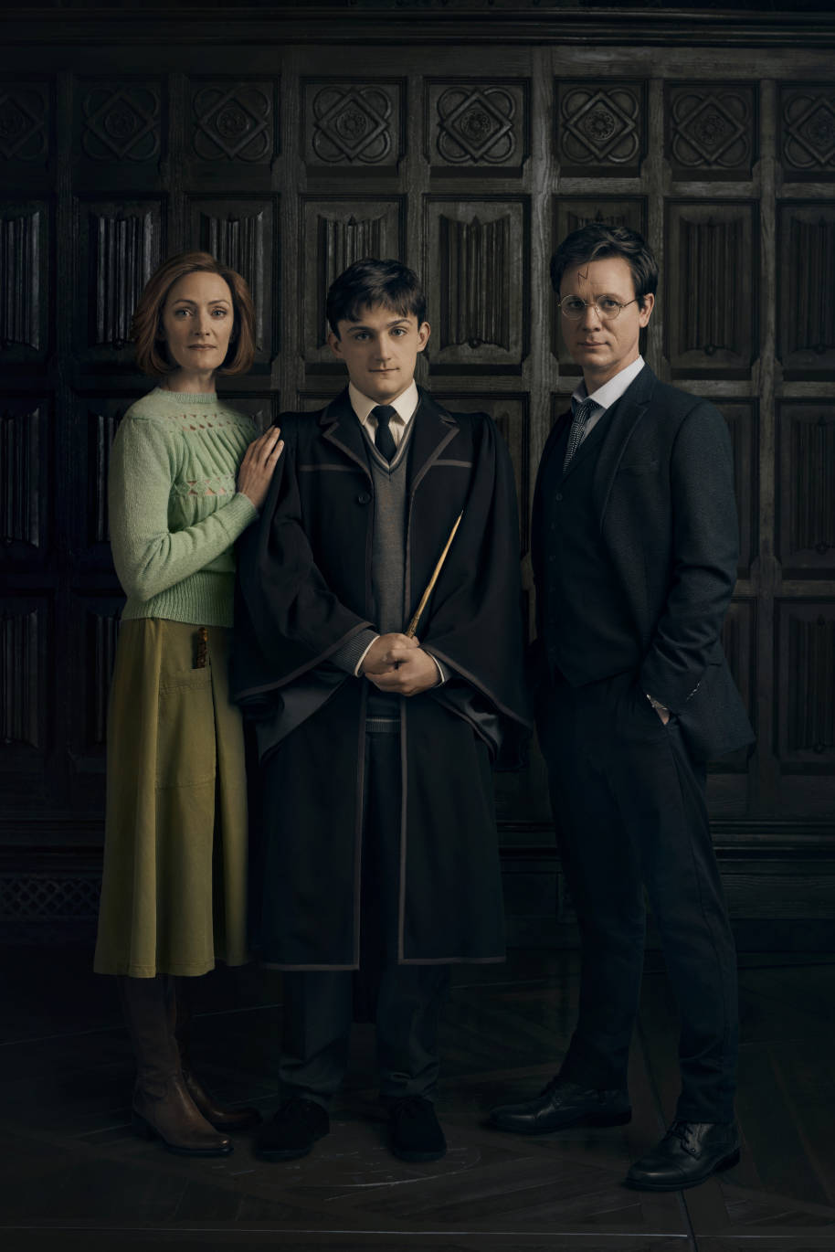 CC Harry Potter and the Cursed Child Cast 3: Harry, Ginny, Albus