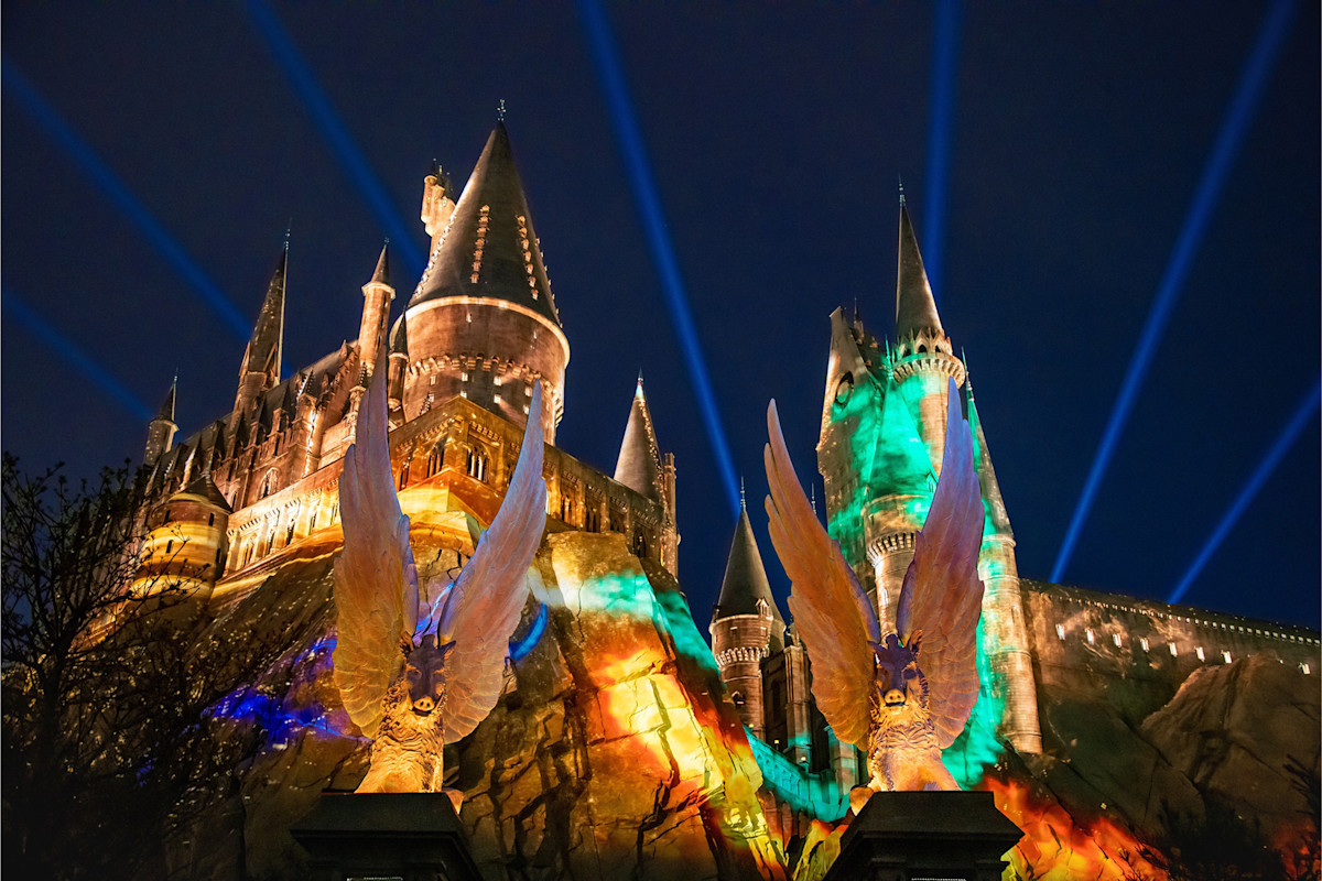 Lights Go On During 'Harry Potter and the Forbidden Journey' Ride