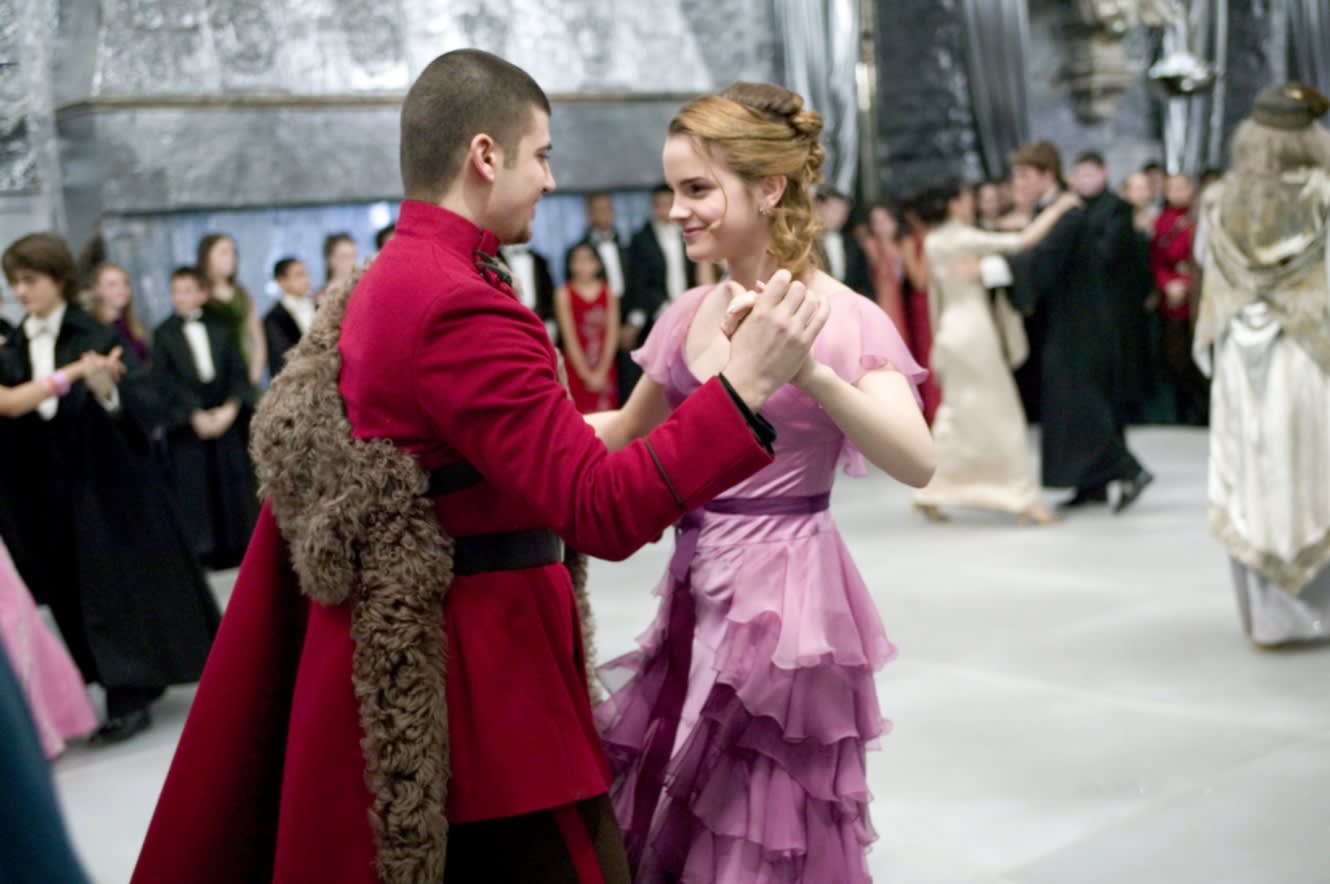 Viktor Krum and Hermione Dancing at the Yule Ball