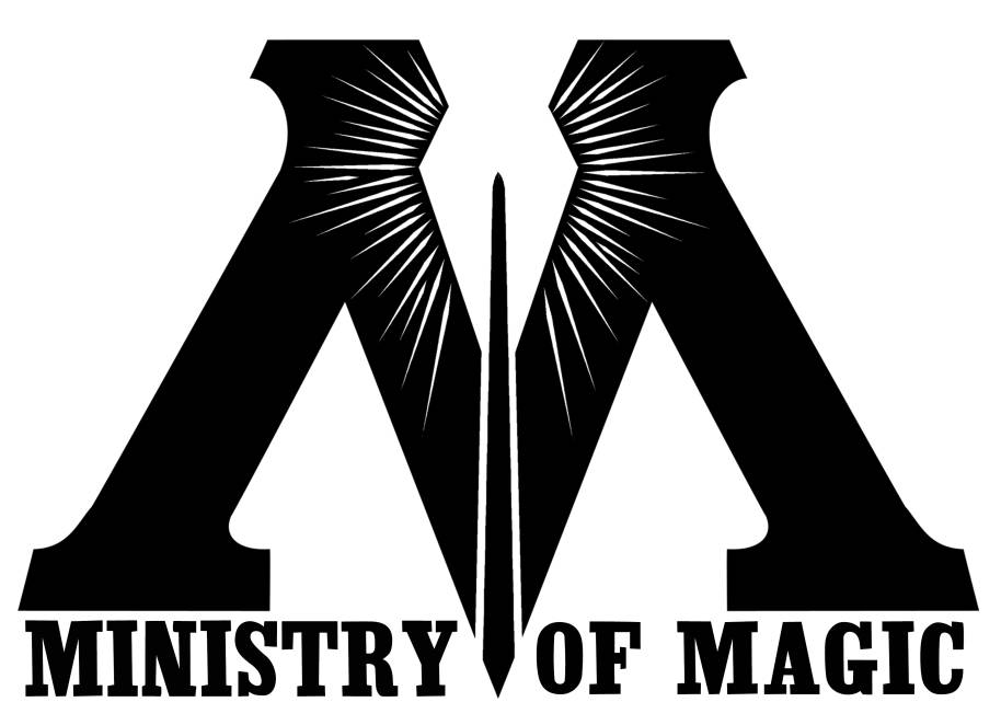 Ministry Logo Black Mina Lima