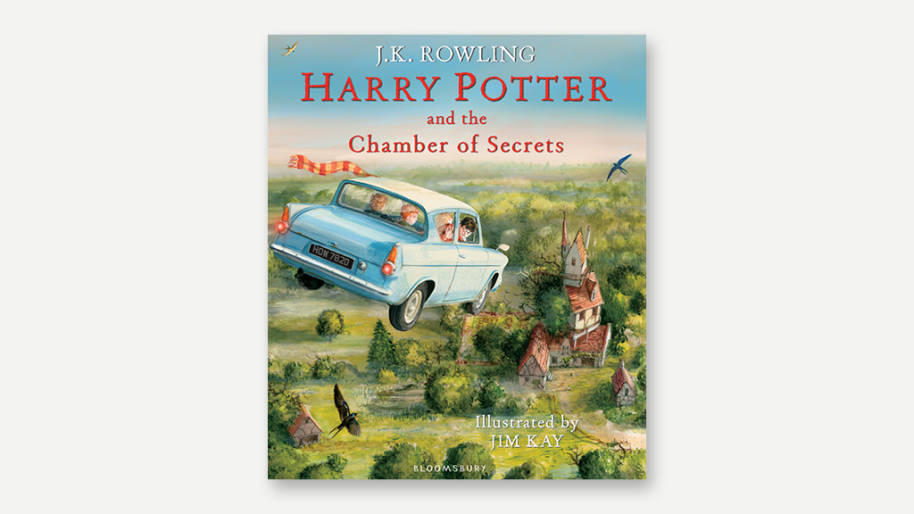 Chamber of Secrets illustrated edition cover Jim Kay