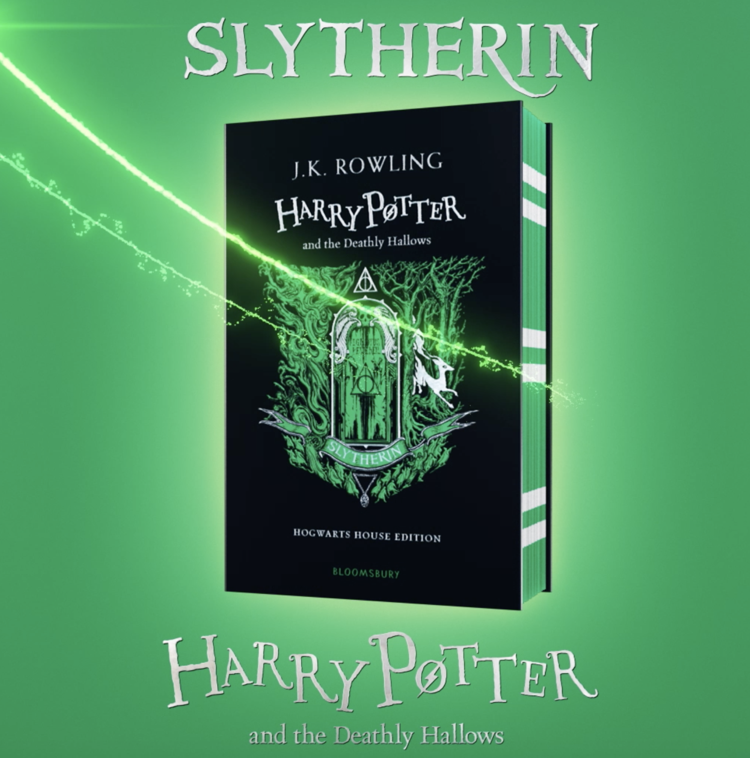 Harry Potter and the Deathly Hallows - Slytherin Edition: : J.K. Rowling:  Bloomsbury Children's Books
