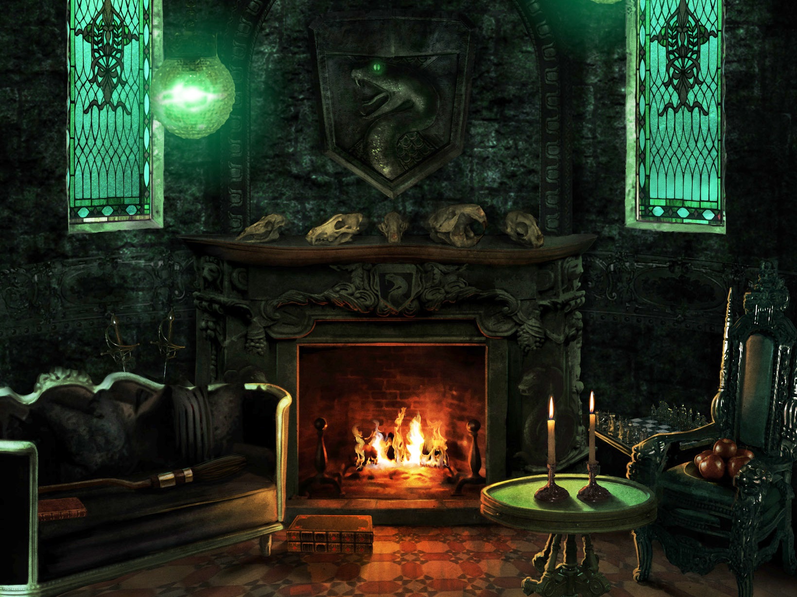 The Dark Treasures Of Slytherin House Wizarding World