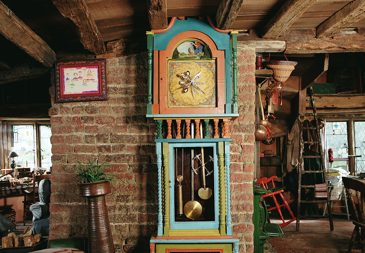 The Weasley clock Official Harry Potter Encyclopedia