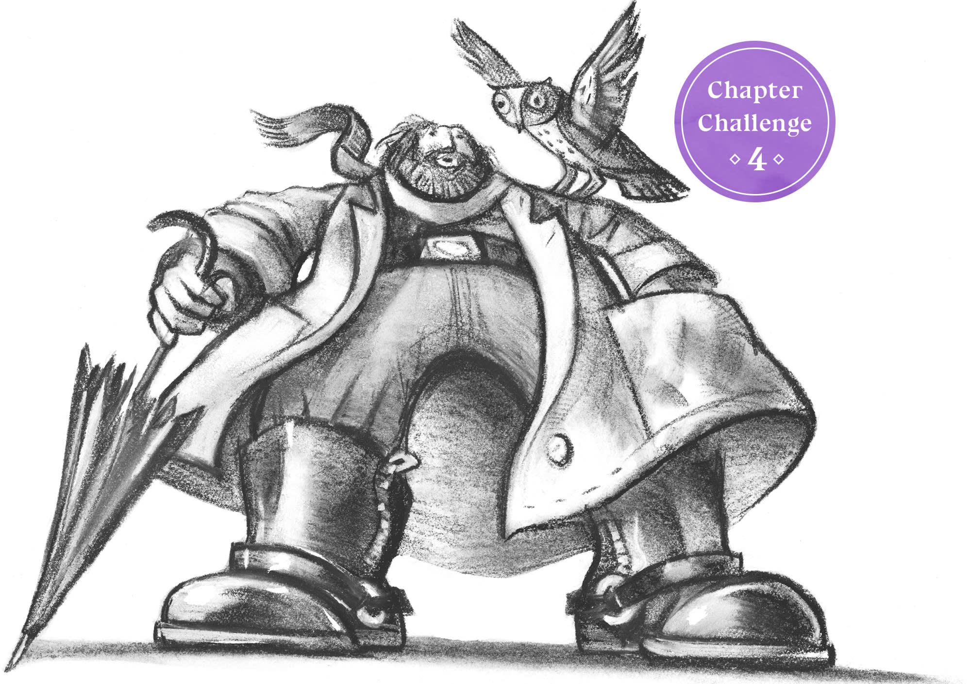 chapter-challenge-four-header-hagrid-hut-illustration-mary-grandpre-image