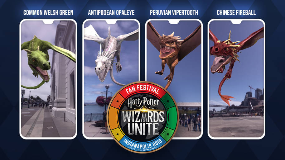 Harry Potter Wizards Unite Fan Festival Dragons