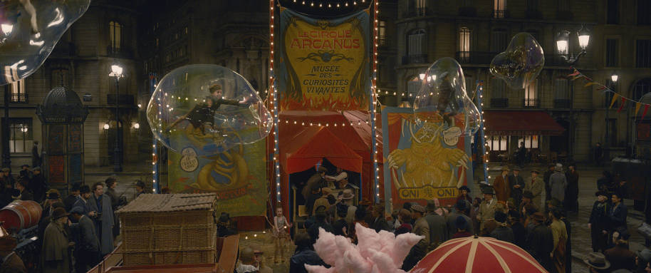 Le Cirque Arcanus, the wizarding circus from The Crimes of Grindelwald.