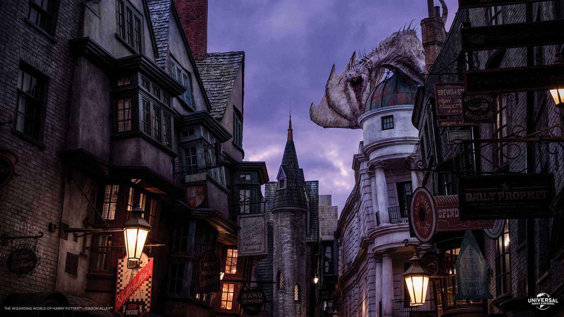 Diagon alley universal studios hogwarts movies HD wallpaper  Peakpx