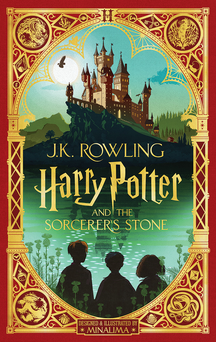 Scholastic Reveal New Illustrated Edition Of Harry Potter And The Sorcerer S Stone Designed By Minalima Wizarding World