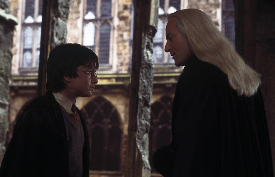 Lucius deals harry potter