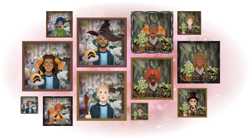 Get ready for Harry's and Neville's birthdays with new Portrait Maker items