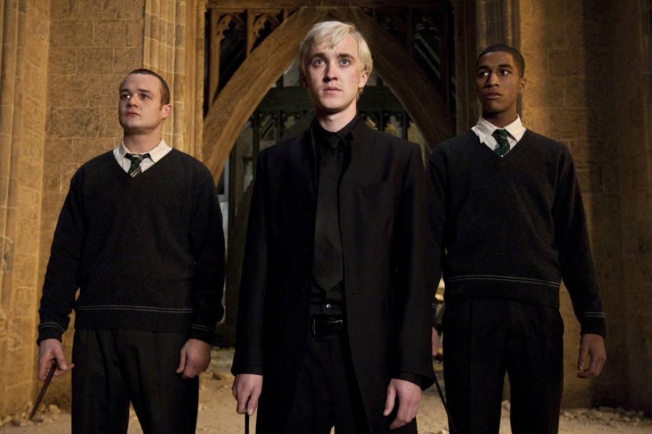 Draco Crabbe and Zabini 