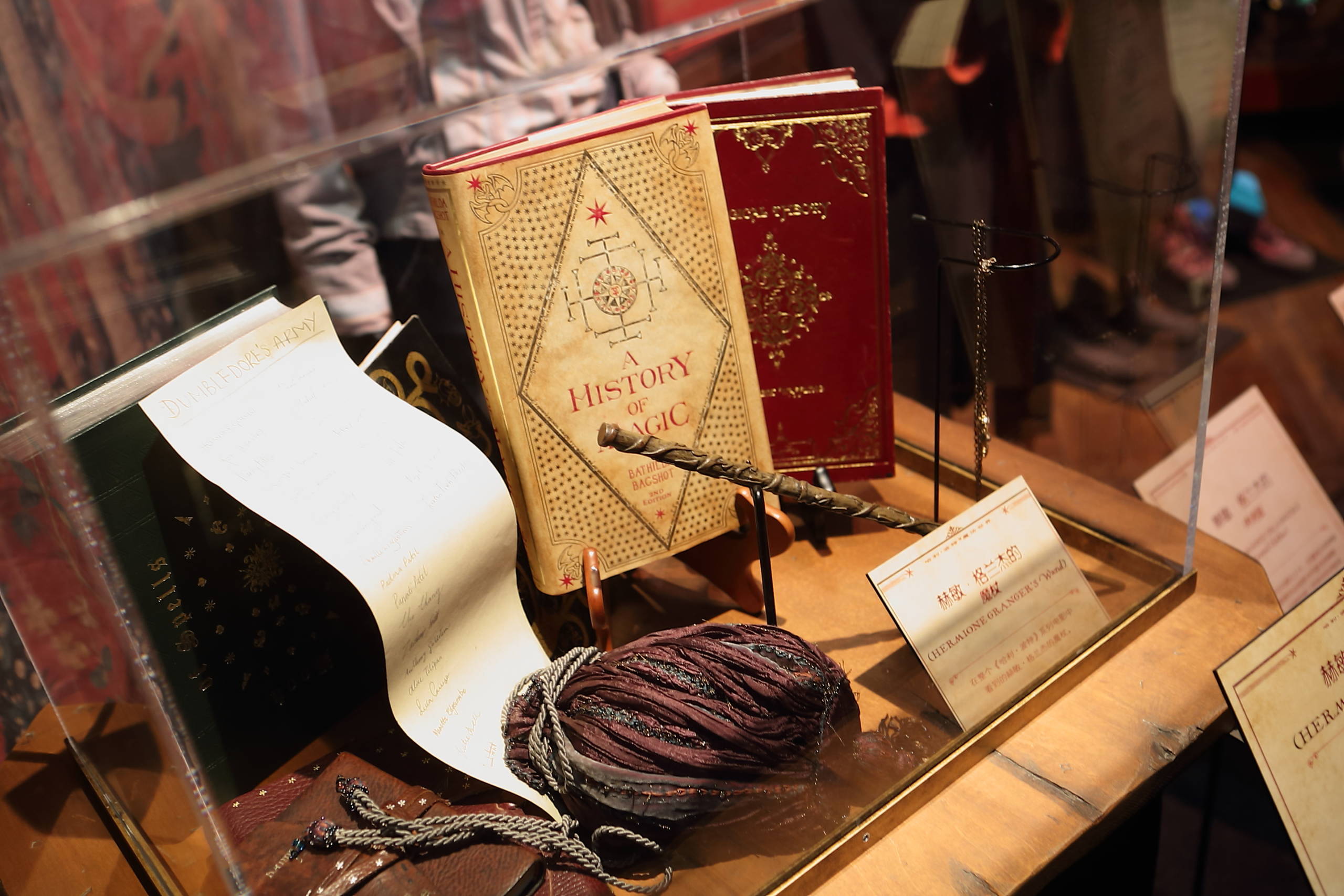 HP exhibition History of Magic book