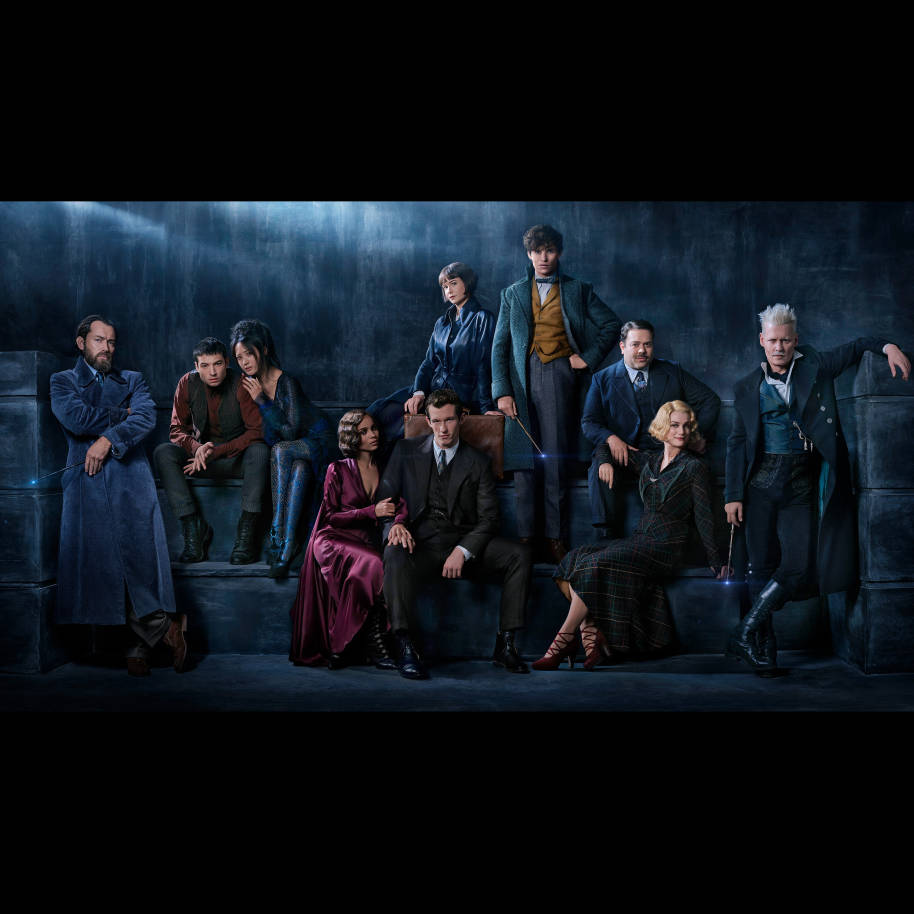 The main characters for the new Fantastic Beasts film