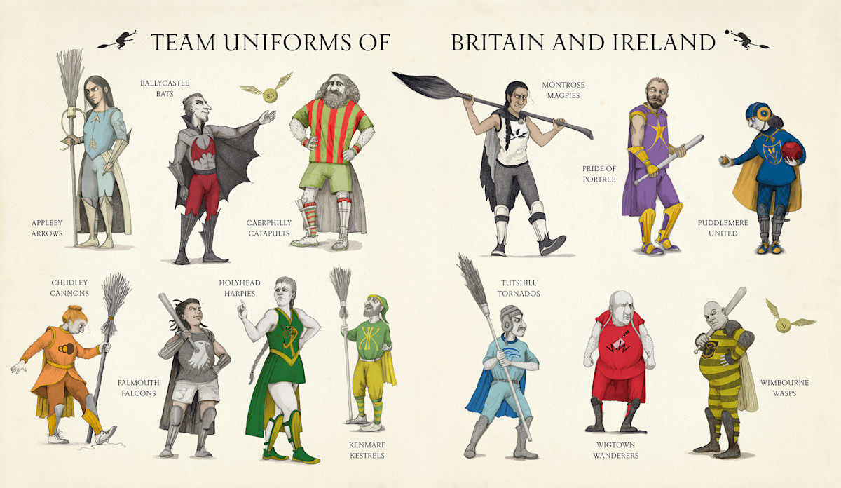 Harry Potter Quidditch Teams Quidditch De Poudlard quipe WIQP harry-potter-quidditch-teams-quidditch-de-poudlard-quipe-wiqp