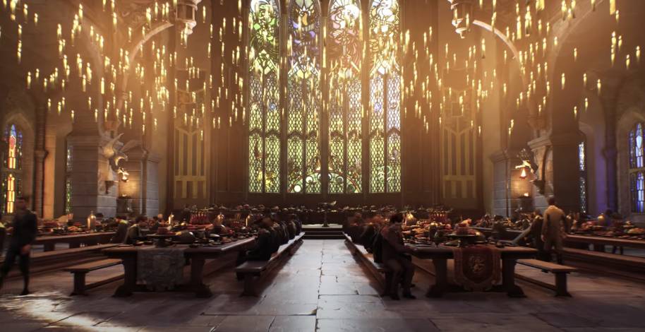 Hogwarts Legacy trailer Great Hall