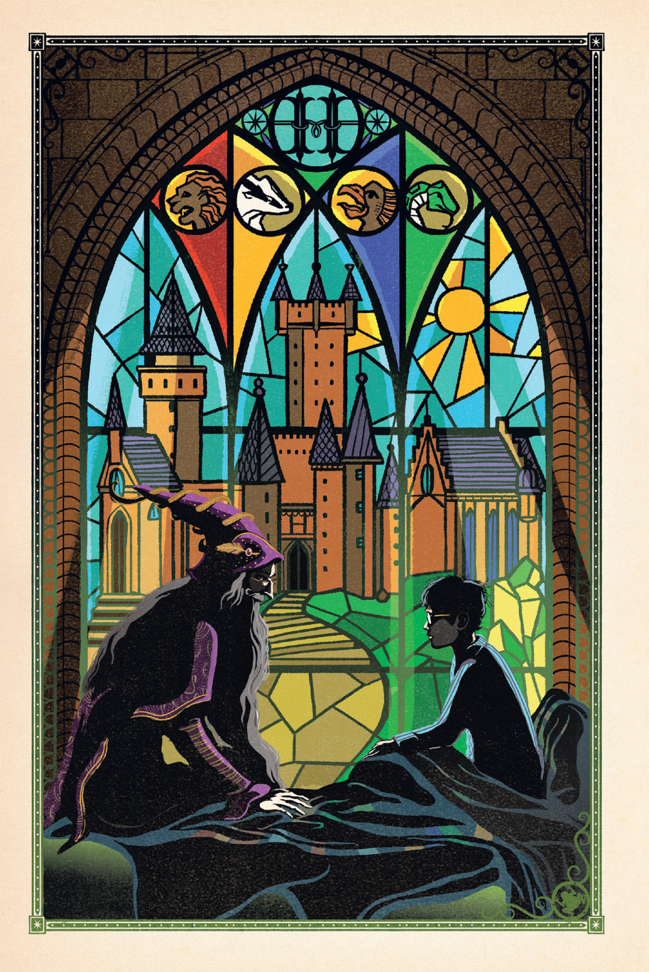 Take a look inside the new illustrated edition of Harry Potter and the