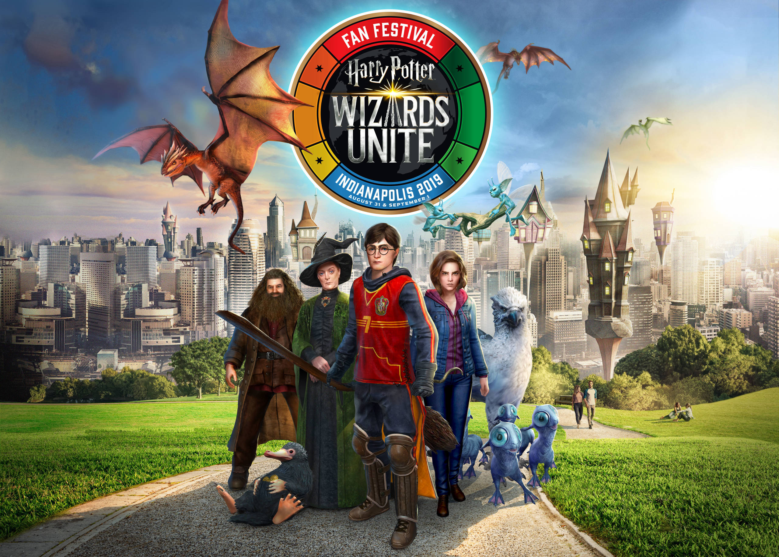 Harry Potter Wizards Unite Fan Festival Key Art