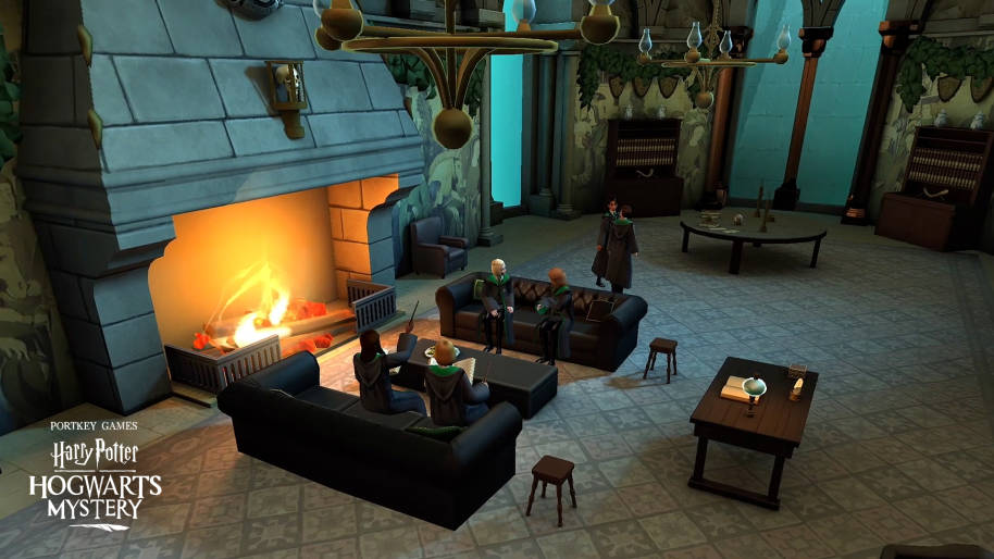 Hogwarts-Mystery-screengrab-Slytherin-common-room