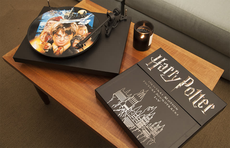 The first five Harry Potter films, now released on vinyl.
