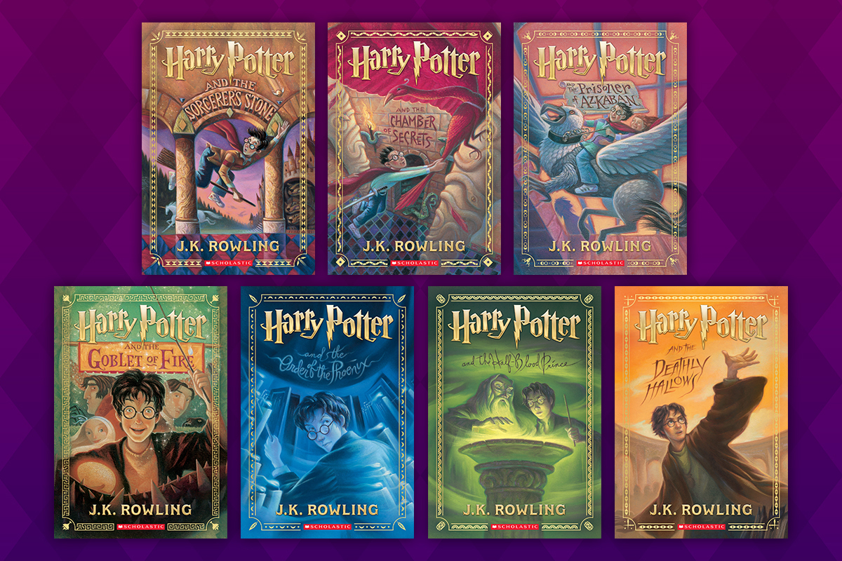 Scholastic Unveils First Of Seven New Covers For The Harry Potter