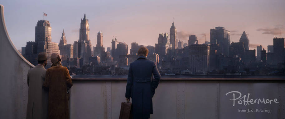 Newt looking at New York 