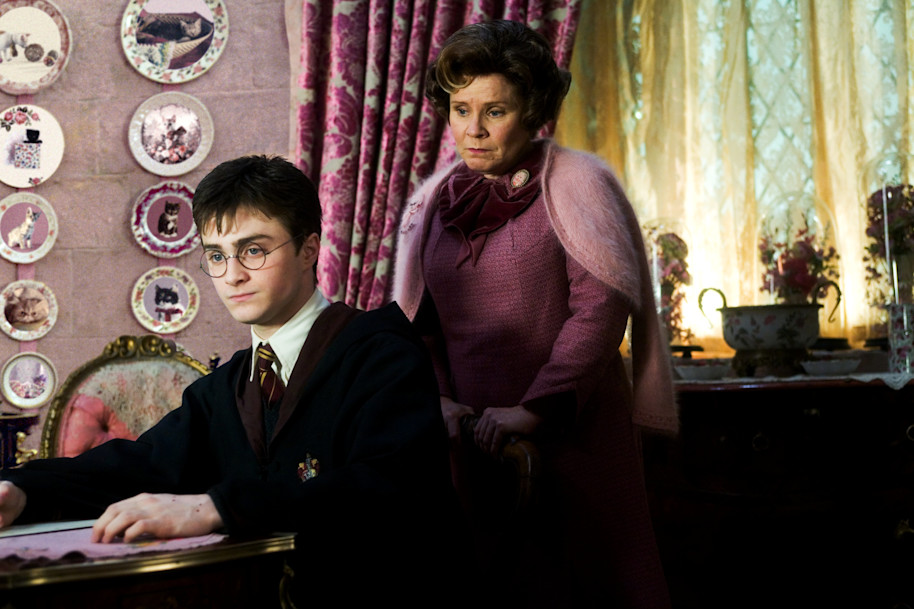 Why Professor Umbridge’s sickly sweet villainy terrifies me more than