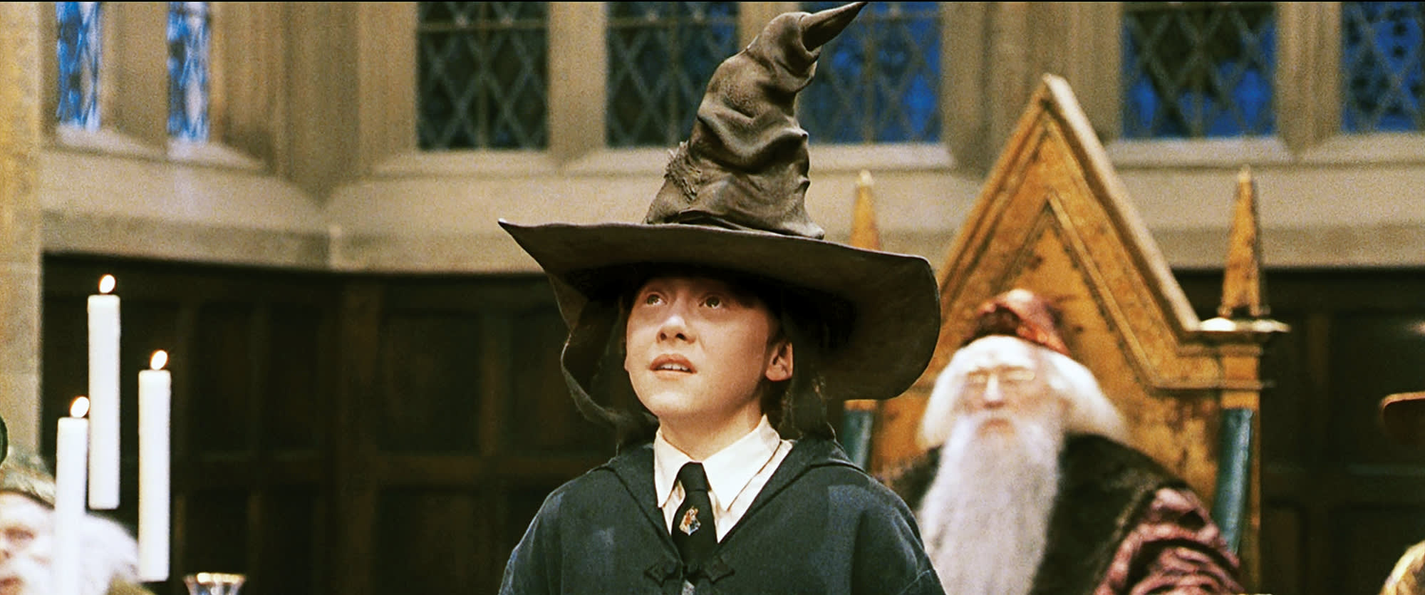 HP-F1-philosophers-stone-ron-sorting-hat-looking-concerned-web-landscape