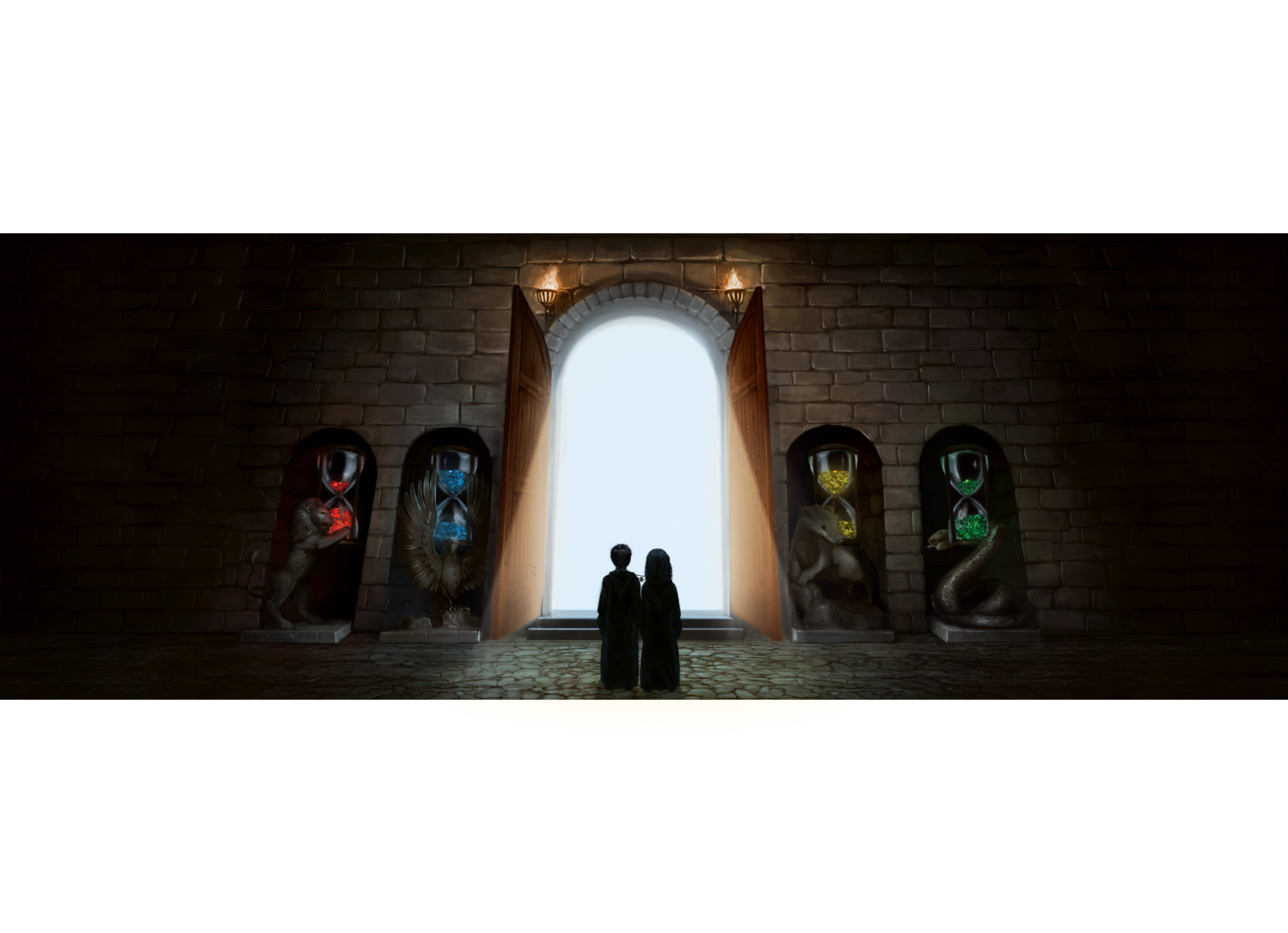 HarryPotter PM B3C21M1 HarryAndHermioneAfterUsingTimeTurnerByHousePointsJars Moments