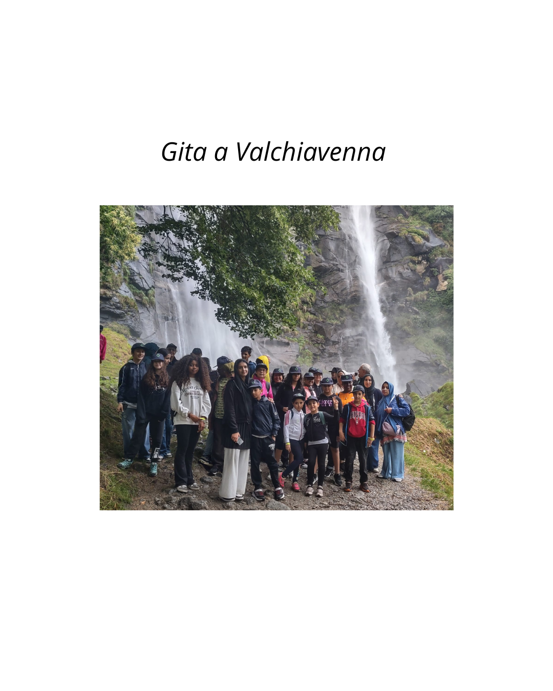 Gita di fine anno 