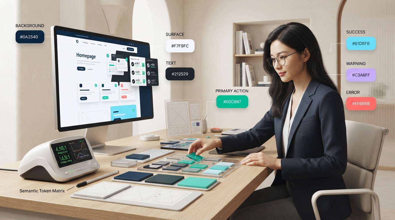 Phối màu website thế nào để đẹp, dễ đọc và đúng thương hiệu?